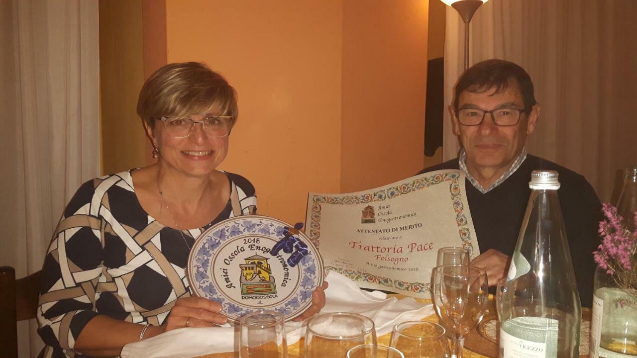Trattoria Bar Pace Hotell Re Eksteriør bilde